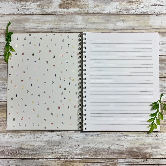 NWT Rae Dunn Large Hardcover 160pc Notebook - Picture 2 of 3